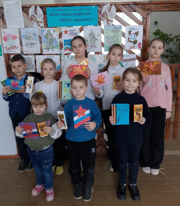 Акция &amp;quot;Открытка солдату&amp;quot;.
